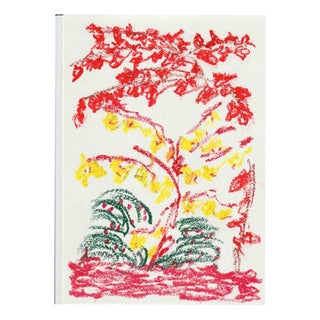 Alfredo Pizzi, Composition 14, Drawing in Oil Pastel on Canson Paper For Sale