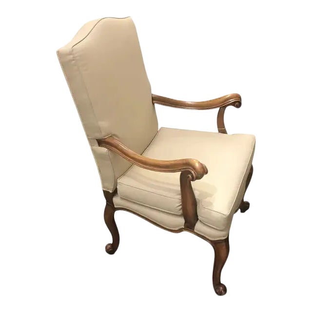 1990s Vintage Italian Chair with Carved Legs For Sale