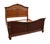 Kevin Charles Cherry Contemporary Traditional Empire Style King Size Bed 5610 5611 68" High 83" Wide 88" Deep Mattress...