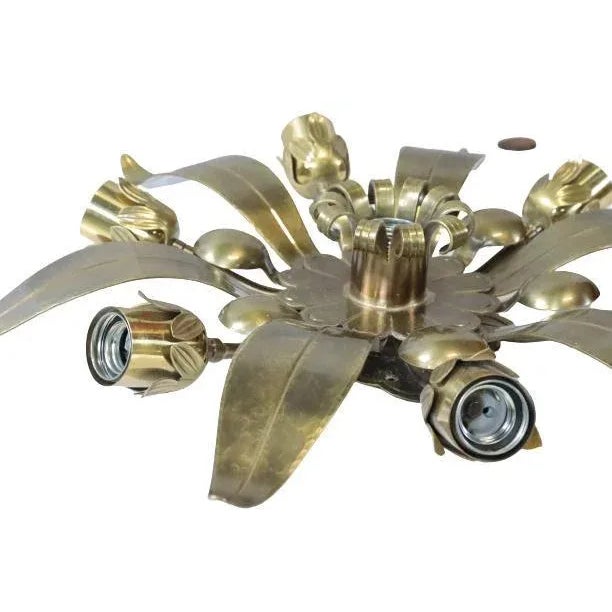 Gold Vintage Ceiling in the Style of Willy Daro For Sale - Image 8 of 10