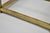 Vintage Mastercraft Hollywood Regency Square Brass Coffee Table Base Only For Sale - Image 9 of 16