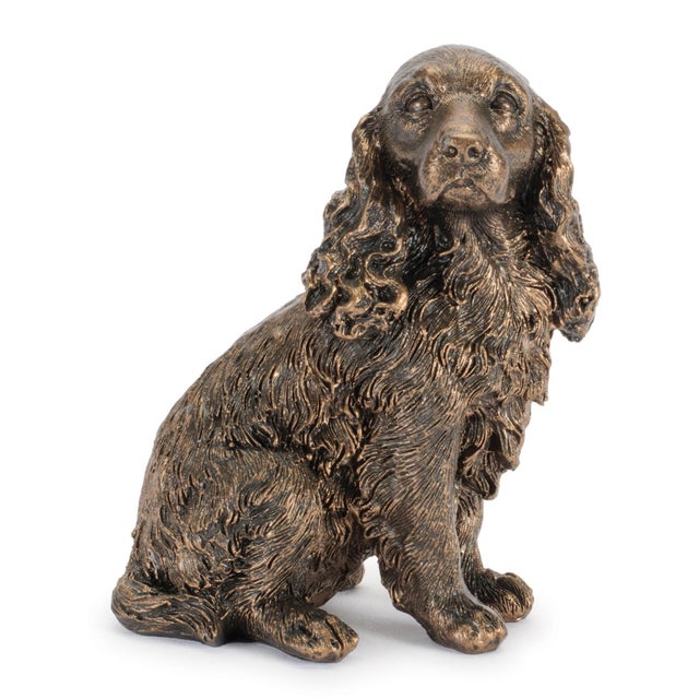 Kenneth Ludwig Chicago Bronze Finish Dog Figurine (Set of 8) For Sale - Image 4 of 7