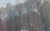 Realism Winter Forest Oil Painting, Original Soviet Impressionism Art 30-48 For Sale - Image 3 of 6