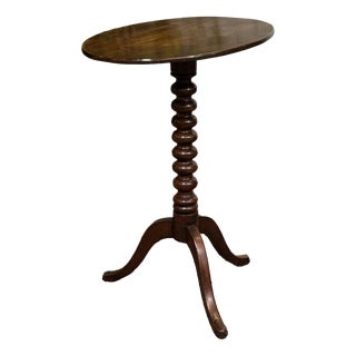 19th Century English Mahogany Side Table For Sale