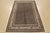 Farmhouse Fine Mood Rug 5’6” X 7’8” Blue Wool Vintage Hand-Knotted Carpet For Sale - Image 3 of 13