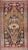 Tribal Medallion Design Antique Persian Serab Rug in Camel and Shades of Blue 3'3 X 6'3 For Sale - Image 13 of 13