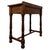 Antique Early 20th Century English Edwardian Oak Side Table For Sale - Image 9 of 12