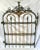 Early 1900s French Handcrafted Painted Iron Gate For Sale - Image 12 of 18