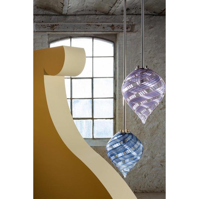 Spirale Colorful Balloon Brass Glass Floor Lamp 150 by Magic Circus Editions For Sale - Image 10 of 15