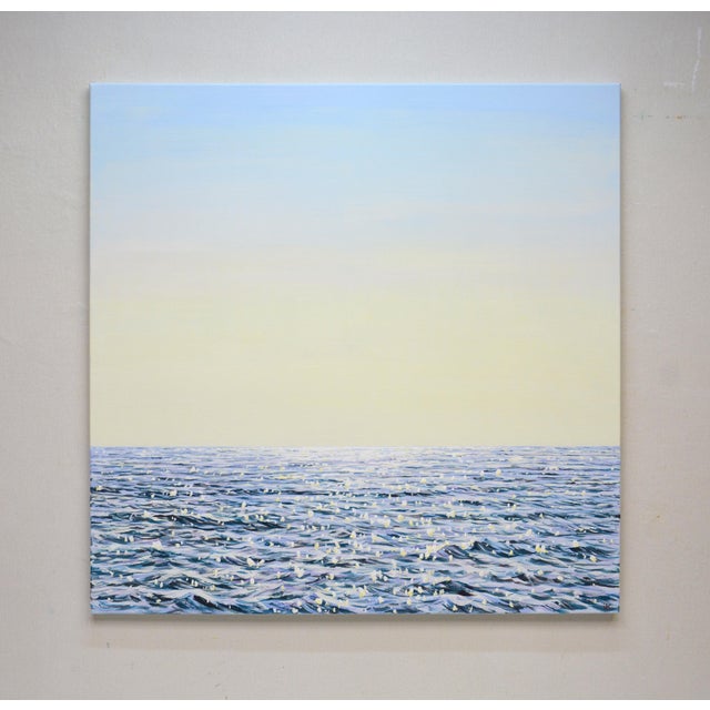 Realism Breath of the Ocean.Modern Original Hand Painting. For Sale - Image 3 of 10