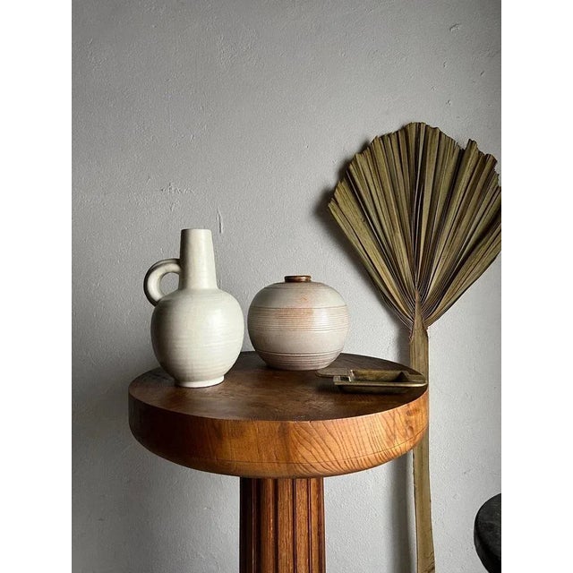 Art Deco Ceramic Vase by Anna-Lisa Thomson | Upsala Ekeby | Sweden | 1930s For Sale - Image 10 of 11