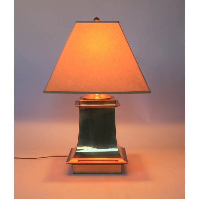 Mid-Century Modern Mid-Century Brass Table Lamp For Sale - Image 3 of 11