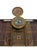 Antique Art Nouveau Brass Inlaid Inkwell with Rocker Blotter by Erhard & Söhne, Germany, 1910, Set of 2 For Sale - Image 5 of 8
