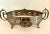 Late 19th Century Silver Plate Wide Gallery Handled Oval Tray For Sale In Los Angeles - Image 6 of 11