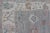 2020s Hand Knotted Floral Modern Oushak With Light Gray Background and Multi-Colors For Sale - Image 5 of 12