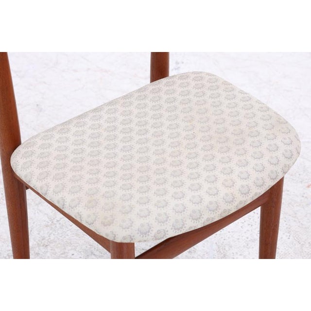 Brown Teak Roundette Chairs by Hans Olsen for Frem Røjle, Set of 4 For Sale - Image 8 of 18