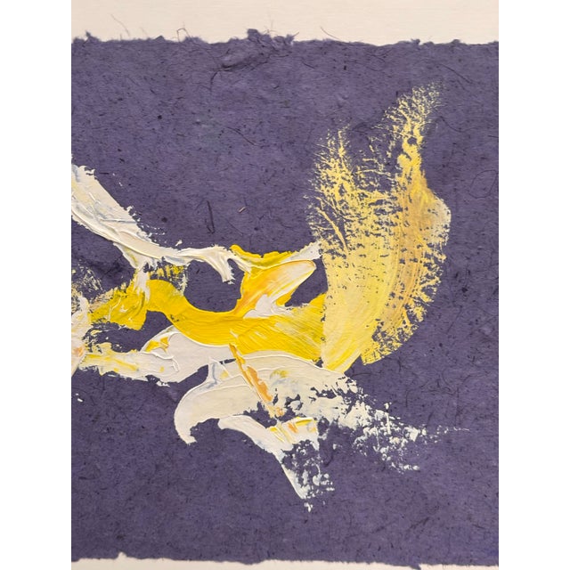 2000 - 2009 Annie Clavel Abstract Mixed Media Original Artwork, Framed For Sale - Image 5 of 12