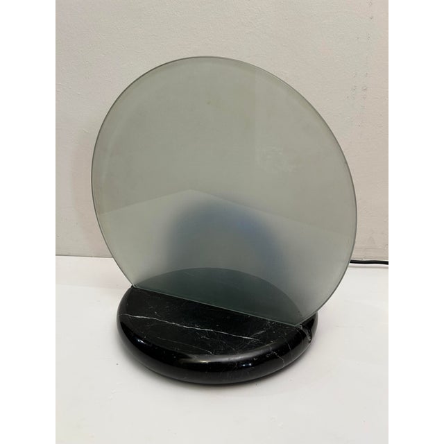 1980s Gong Lamp by Bruno Gecchelin for Skipper, 1980s For Sale - Image 5 of 11