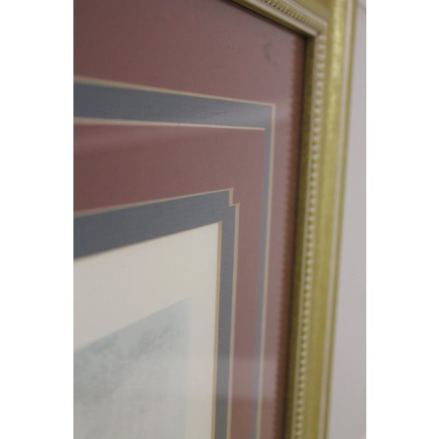 Large Colored Engraving Print of Woman in Field For Sale In Philadelphia - Image 6 of 13