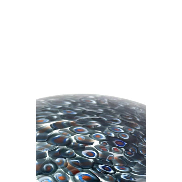 1970s 1970s Gae Aulenti, 'Neverrino' Murrine-Blown Glass Table Lamp , Vetreria Vistosi Italy For Sale - Image 5 of 14