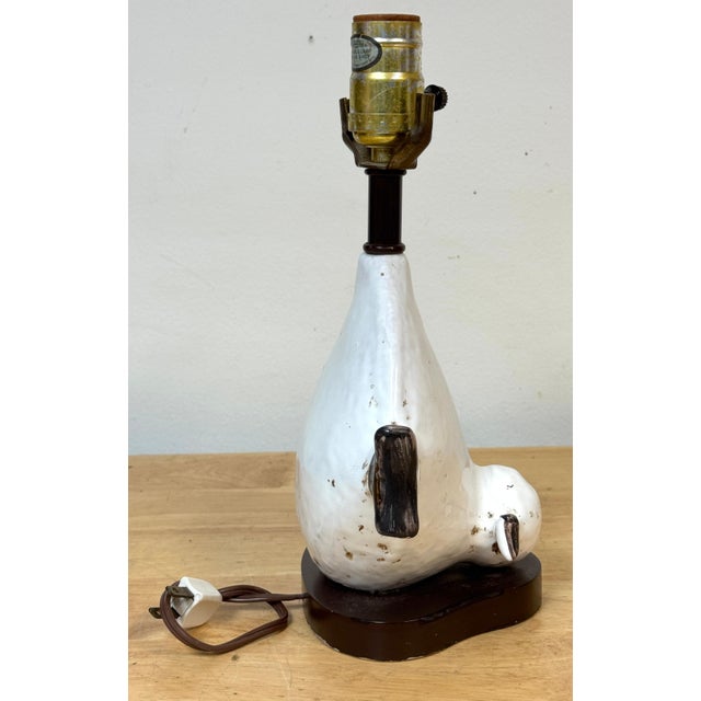 Italian Pottery Fish Lamp by Ivo De Santis for Gli Etruschi, Florence, Small For Sale - Image 13 of 18