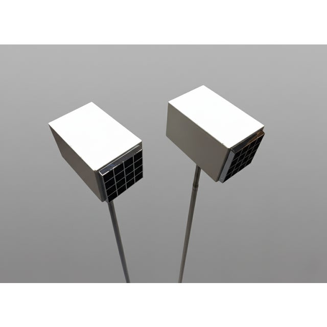 1970s Kuben Floor Lamps by B. Svensson for Elidus, Set of 2 For Sale - Image 5 of 10