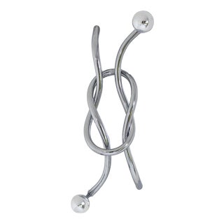 Nodo dAmore Wall Lamp by Giacomo Benevelli for Gaetano Missaglia For Sale