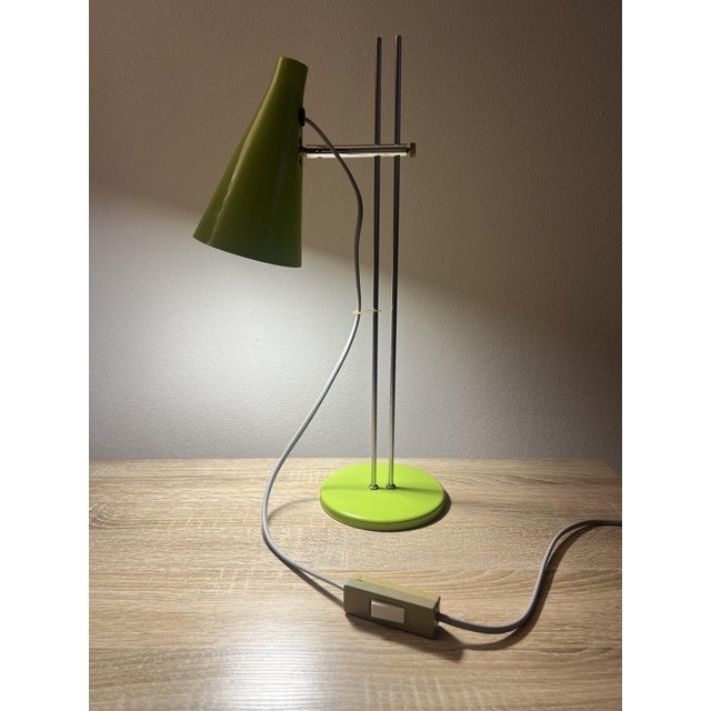 Metal Table Lamp by Josef Hurka, 1960s For Sale - Image 7 of 7