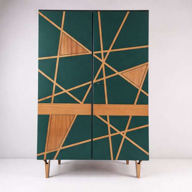 Vintage Wardrobe in Ash by Francisek Mezulanik, 1970s For Sale - Image 12 of 12