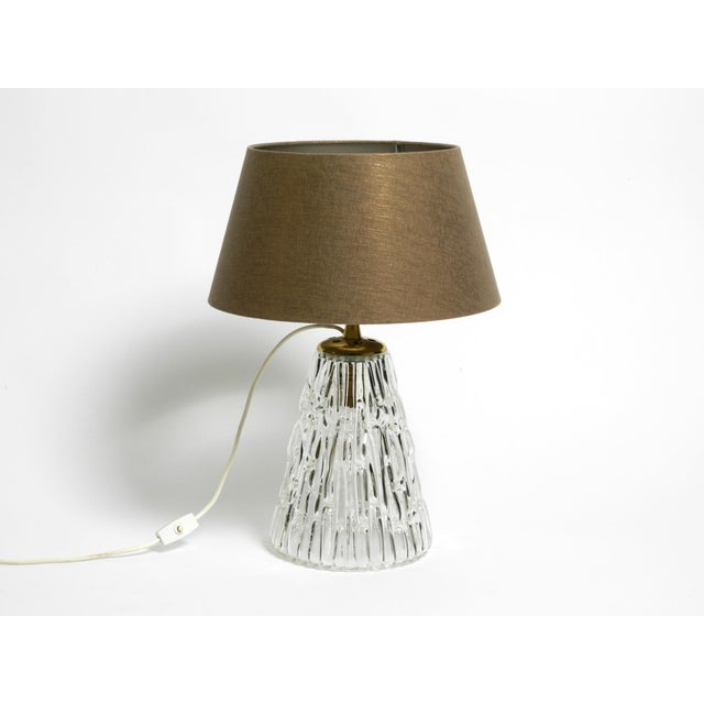 Large Mid-Century Modern Glass Table Lamp by Rupert Nikoll, Vienna, Austria, 1950s For Sale - Image 18 of 18