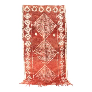 Handknotted Moroccan Rug - 6'1" X 11'7" Ft For Sale