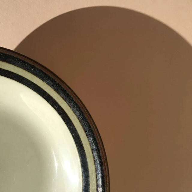 Ceramic Mid-Century Karelia Cereal Plates by Anya Jaatinen Winqvist for Arabia, 1970s, Set of 3 For Sale - Image 7 of 8