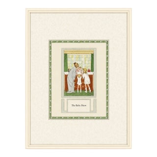 A.a. Milne Children's Book Print – "The Baby Show" — Illustrated by Salda (Sasha) H. Wildsmith Le Mair, Circa 1925 | Original Artwork For Sale