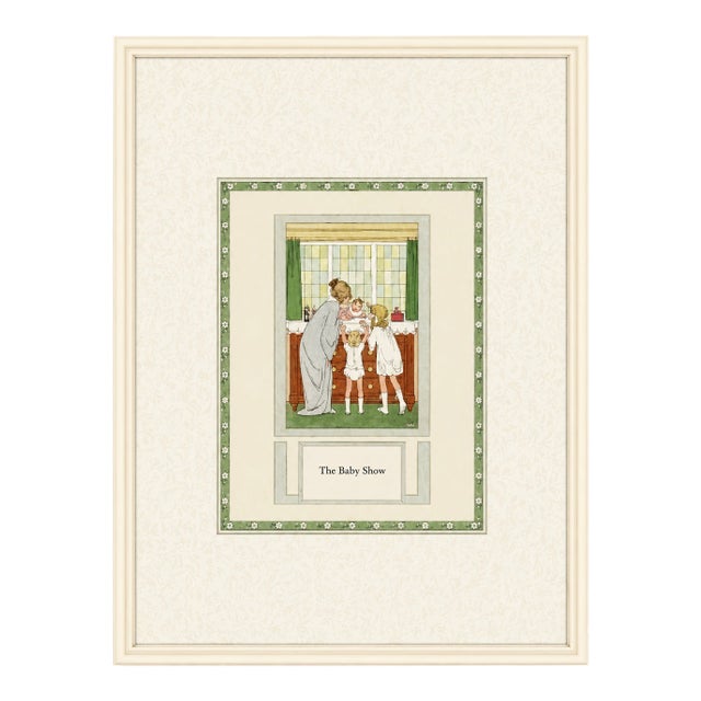 A.a. Milne Children's Book Print – "The Baby Show" — Illustrated by Salda (Sasha) H. Wildsmith Le Mair, Circa 1925 | Original Artwork For Sale