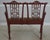 Chinese Chippendale Style Painted Finish Settee Bench For Sale - Image 17 of 18