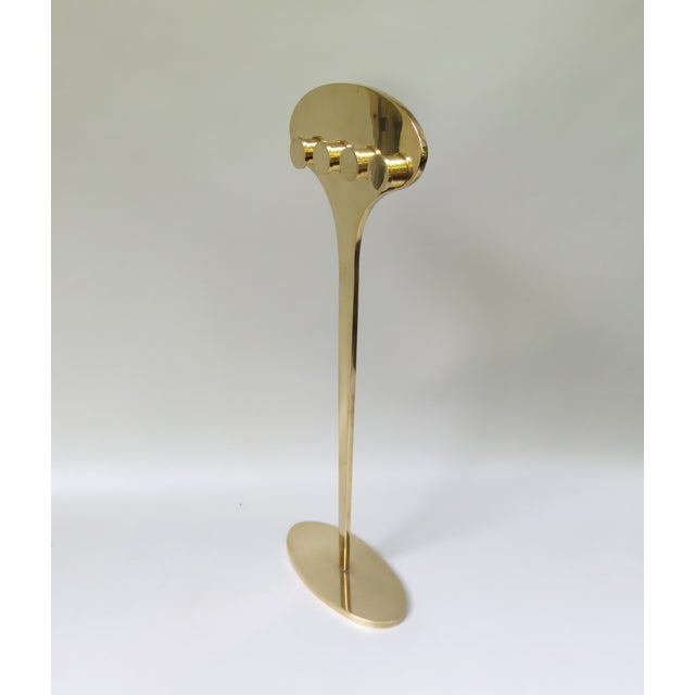Metal Exceptional Fireplace Cutlery, 70s, Brass, Chrome -Plated, 1970s For Sale - Image 7 of 18