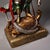 Metal Vintage Gilt Bronze Figure of Zhenwu Emperor on Tortoise and Snake For Sale - Image 7 of 10