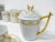 Vintage Robert Haviland & C. Parlon Limoges Porcelain Demitasse Tea or Coffee Set With Gold Decoration - 24 Pieces For Sale - Image 10 of 13