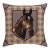 Horse I Tapestry Cushion With Feather Filler - 46 X 46cm For Sale