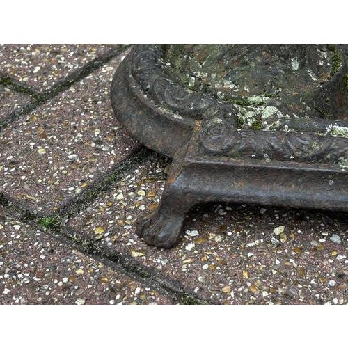 Antique Cast Iron Boot Scraper For Sale - Image 6 of 11