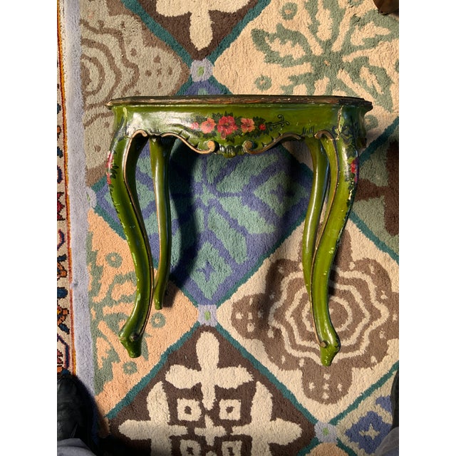 Late 19th Century Venetian Paint Decorated Stand For Sale In Boston - Image 6 of 9