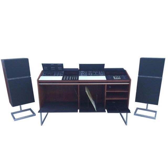 Vintage Bang & Olufsen BeoSystem 8000 Rosewood Stereo Set of 3 Chairish