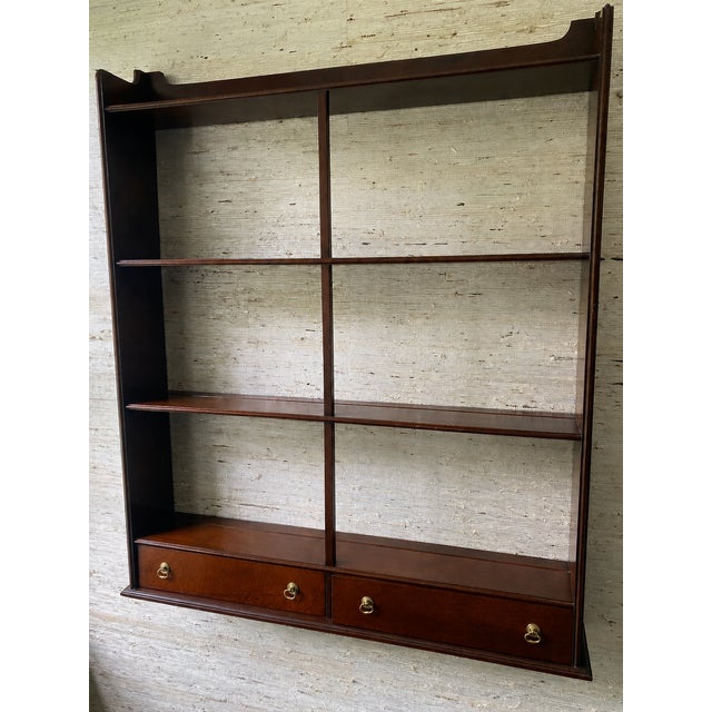 Wood 1980s Hanging Wall Shelf For Sale - Image 7 of 7