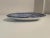 Early 19th Century Antique Spongeware Serving Platter - Blue and White Primitive Pottery For Sale - Image 5 of 8