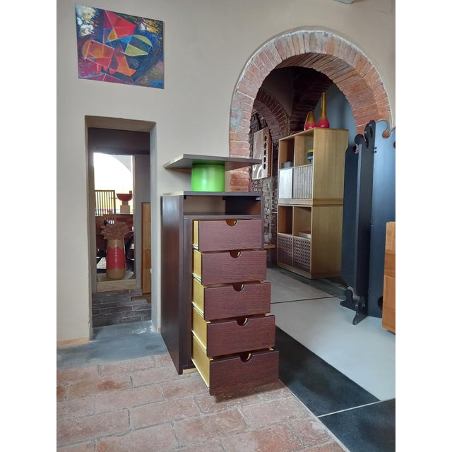 Wood Torchio Chest of Drawers by Pietro Meccani for Meccani Arredamenti, 1993 For Sale - Image 7 of 12