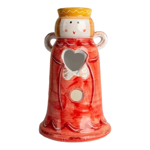 Handpainted Angel Lantern