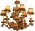 Wood Antique Gustavian Style Swedish Beechwood Chandelier For Sale - Image 7 of 9