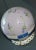 Modern '80s Ceramic Globe "Violets" by January Jorgenson For Sale - Image 3 of 5