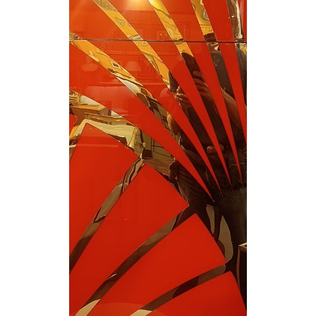 Murano Brass and Glass Wall Panel, 2000s For Sale - Image 13 of 15