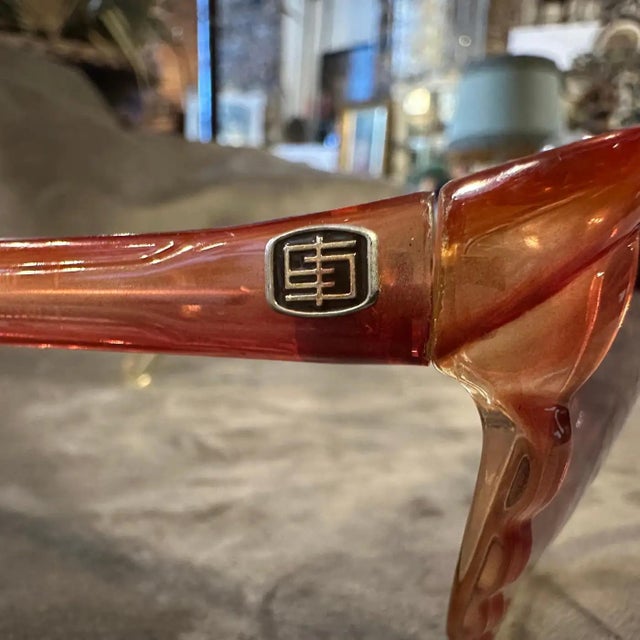 1960s Vintage Italian Oversized Sunglasses by Emilio Pucci For Sale - Image 10 of 12